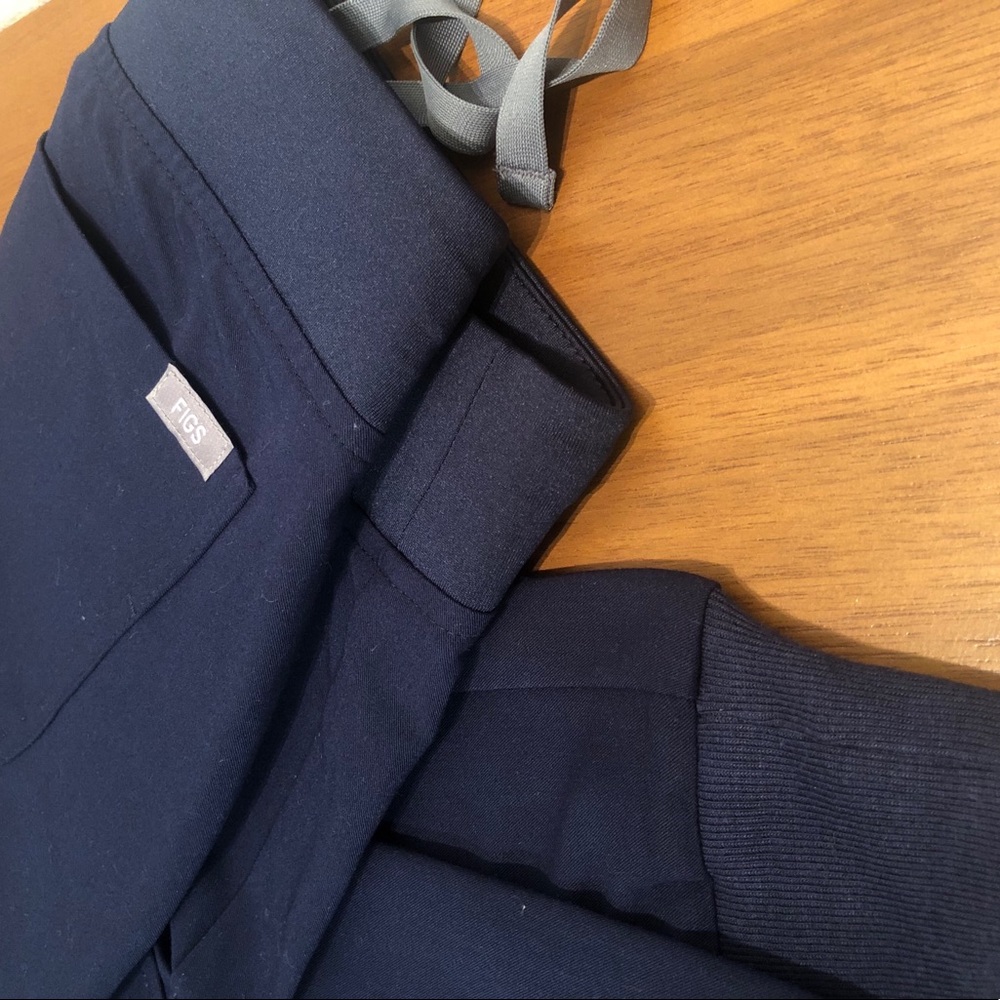 Navy Blue FIGS joggers